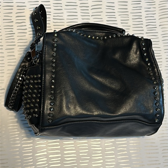 Joseko studded black handbag - Picture 2 of 7